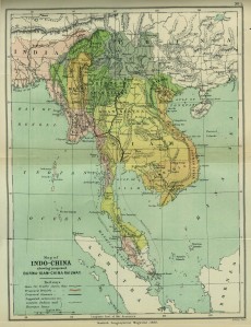1886 IndoChina map